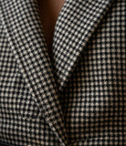 The Stewardess Edit: Wool Houndstooth Skirt Suit